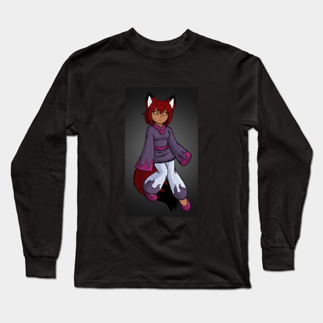 Rubi Long Sleeve T-Shirt by Firestorm Fox